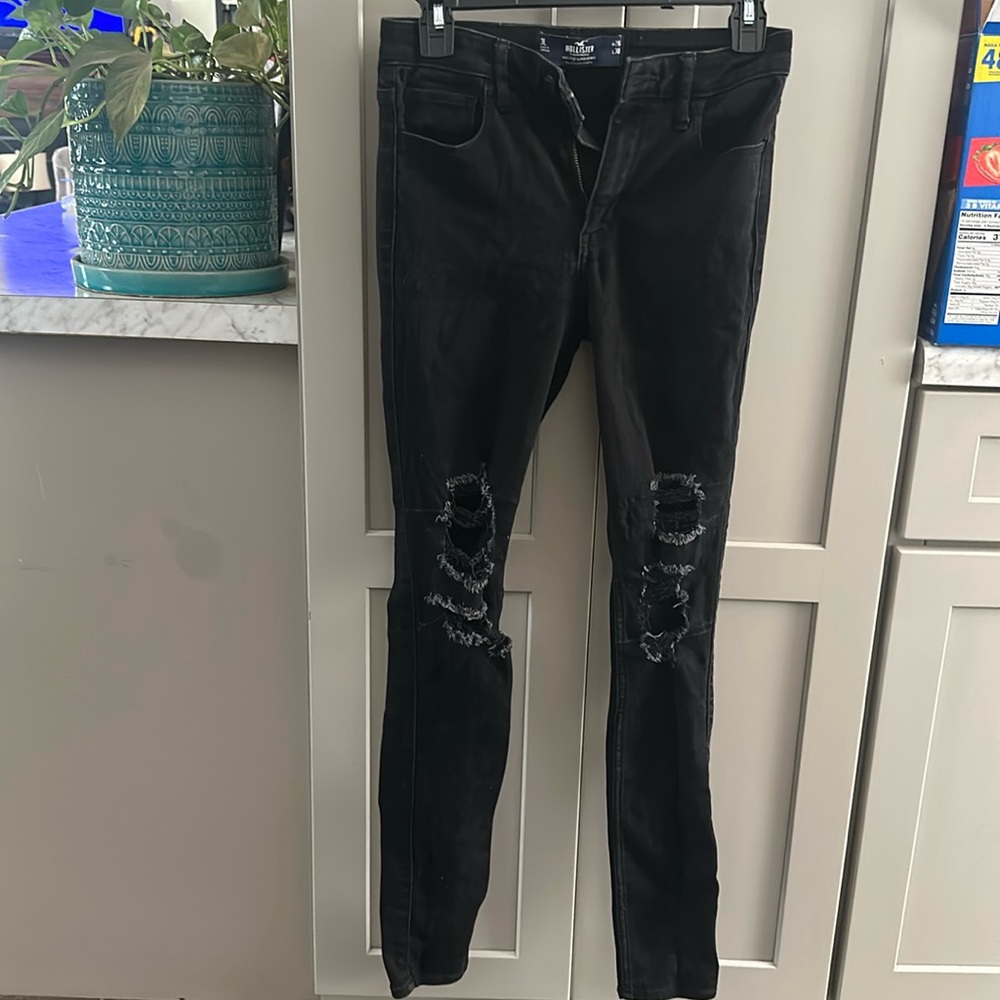 Hollister Black Skinny Jeans
